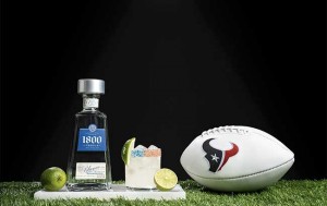 1800 Tequila partners with NFL team
